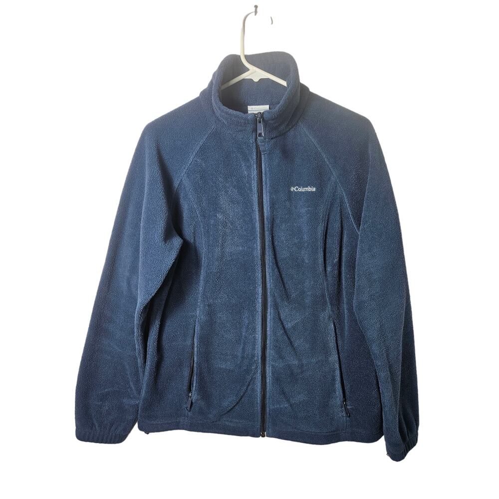 Columbia Women's Jacket Navy‎ Blue Size Large Long Sleeve Pockets